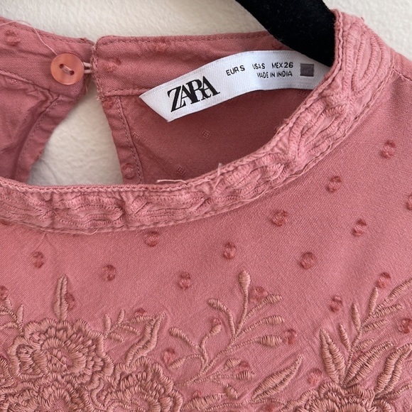 Zara | Long Sleeve Embroidered Dress - Picture 4 of 8